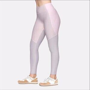 Large NWT Outdoor Voices 7/8 Tri-Tone Warmup Legging - Tulip/Dahlia/Wisteria